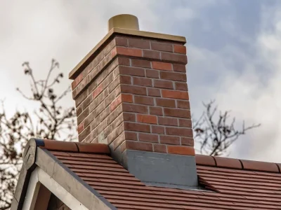 masonry brick chimney