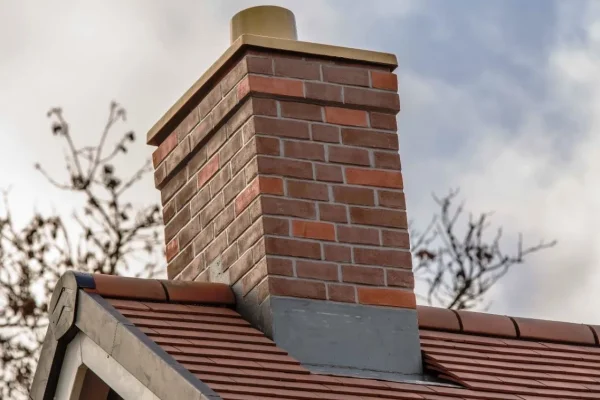 masonry brick chimney